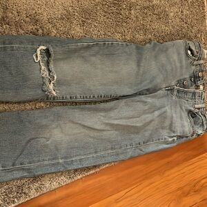 levis size 27 blue jeans